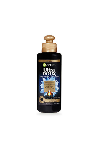 Garnier Ultra Doux Black Charcoal & Nigella Seed Oil Shine Booster Leave-in Cream