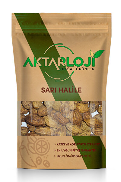 aktarloji Sarı Halile Seti 50 Gr Tane Sarı Halile + 50 Gr Toz Sarı Halile / Yeni Öğütülmüş
