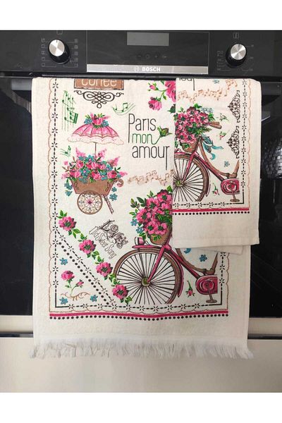 denizli hatırası Biciclete Imprimate 2 Prosoape 40x60 Cm si 30x50 cm Prosoape de bucatarie |   Pânză de uscare |   Prosop de mână și față