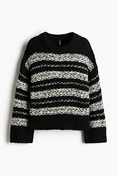 H&M Jakarlı Triko Kazak