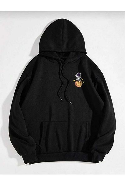 KOZİA OUTDOORS Malkoçbey the Galaxy Printed Hooded Sweatshirt