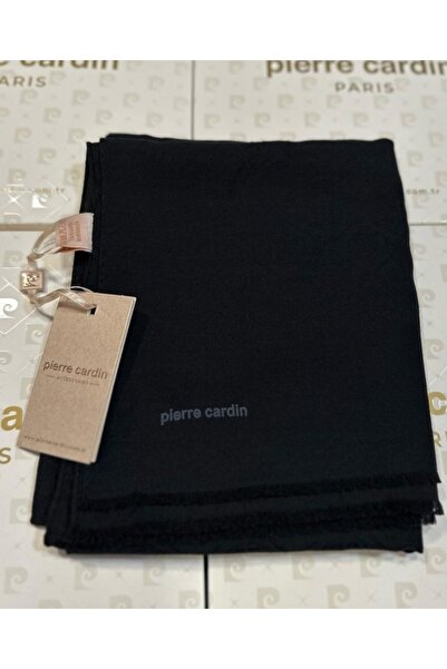 Pierre Cardin Cotton Şal Siyah Yeni Sezon