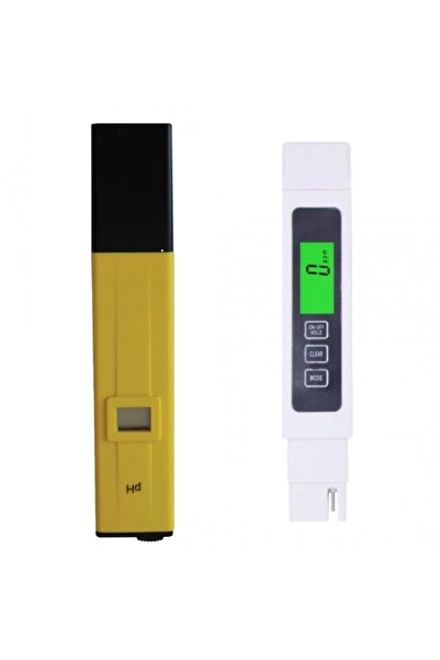 Esli TDS Metre İletkenlik Ölçer ve Ph metre Ph Ölçer 2 li Set