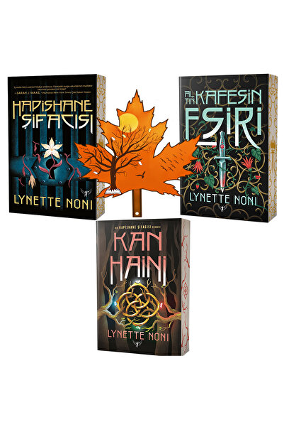 Artemis Yayınları Lynette Noni - Hapishane Şifacısı Serisi - 3 kitap ve tescilli kitap ayracı