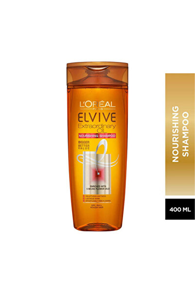 L'Oreal Paris لوريال شامبو إكسترا أورديناري أويل الشعر الجاف 400مل