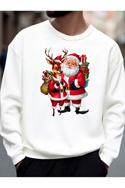 FULL TOLERANCE Unisex Ειδικού Σχεδιασμού Φούτερ με θέμα το Χριστούγεννα Άγιος...