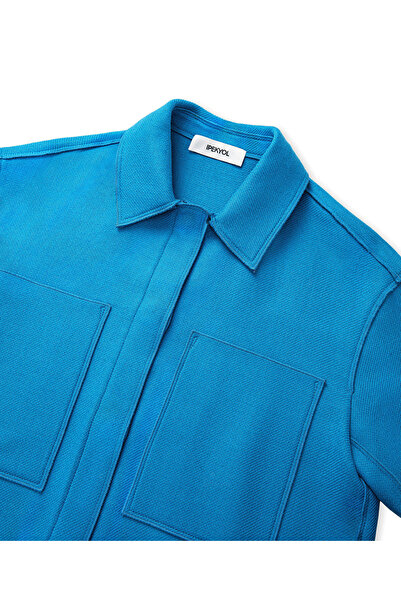 İpekyol Geniş cepli gömlek ceket