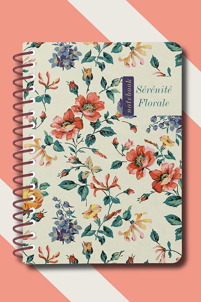 papirus craft A5 Spiral School Notebook |   80 Sheets |   Cream Paper |   Cardboard Cover |   Spiral