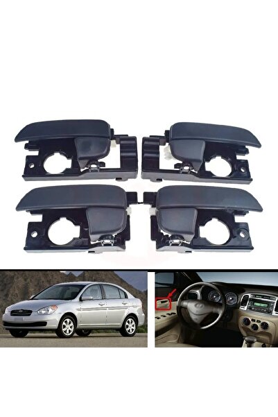 Hys Door Handle Indoor Opening Suit for Hyundai Accent Era 2006-2011