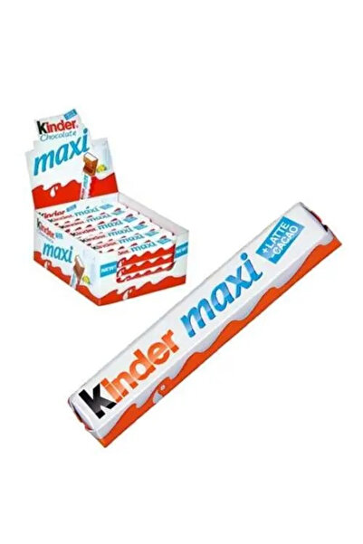 Kinder Maxi Sütlü Dolgulu Sütlü Çikolata 21g ×4 adet