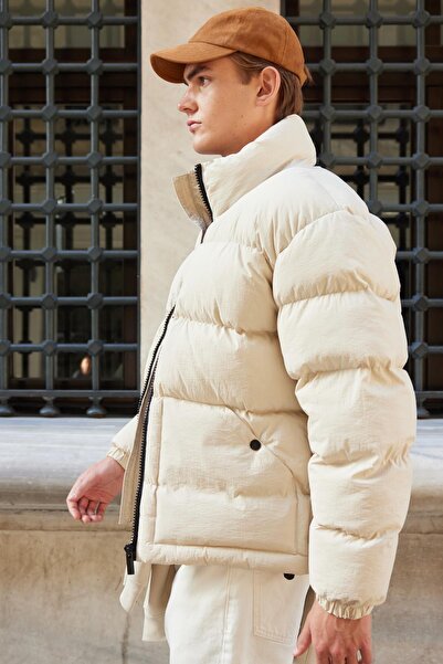 Danger Чоловічий надувний пуховик - камінь