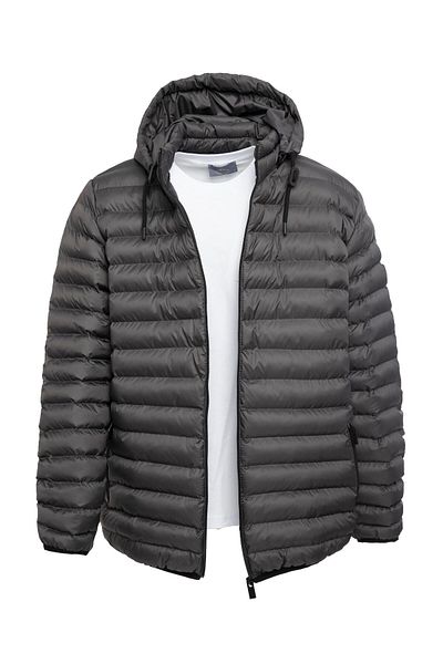 Danger Men's Plus Size Puffer Jacket Anthracite