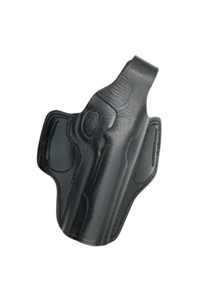 Aresoutdoors Glock 19 İçin Uyumlu Deri Silah Kılıfı Kelebek Model Metal Maşal...