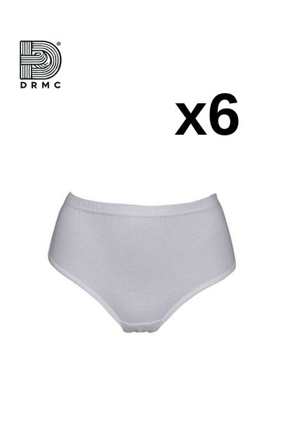 Tutku Pack of 6 Thick Elastic Bato Panties