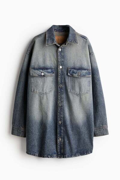 H&M Oversized denim shirt