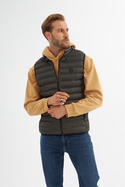 Danger Чоловічий стандартний надувний жилет антрацитовий