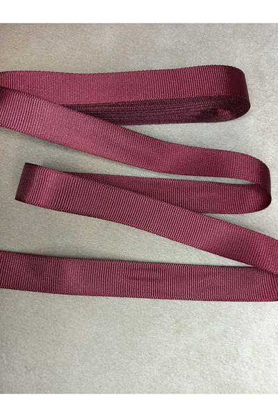 yörük tuhafiye 10 Meters Burgundy Grosgrain Ribbon - 2 cm One Ball