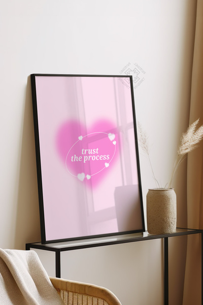 Basquiart Poster cu ramă neagră din seria Aura, numărul picturii: 174