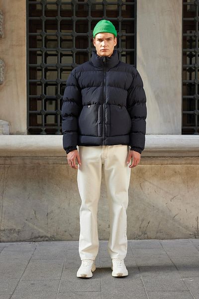Danger Ανδρικό αδιάβροχο πουπουλένιο παλτό Navy Blue