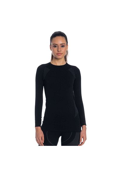 THERMOFORM Women's Extreme Thermal Top Underwear - Black Thermoform