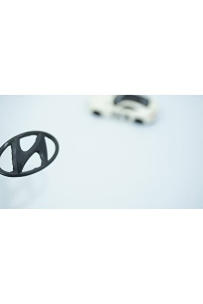 EDEXPORT Tuning Hyundai Direksiyon Göbeği Siyah Logo 5.5 Cm
