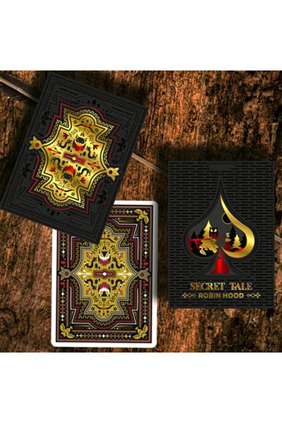 OyuncaklarÜlkesi Wjpc Robinhood Black Instinct Playing Card - Premium Cutting, Limited Edition Collectable