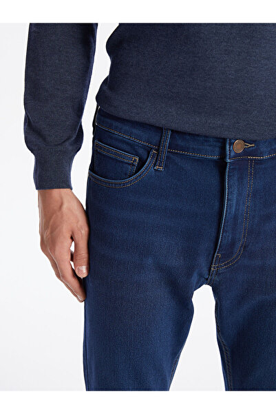 LC Waikiki Lcwk 750 Slim Fit Içi Polarlı Kışlık Erkek Jean Pantolon
