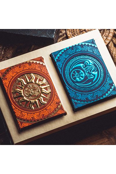 OyuncaklarÜlkesi Maya Moon and Sun Premium Playing Card Limited Edition Collectable Playing Cards