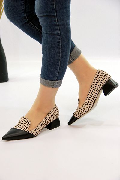 Everest Pantofi de damă cu toc cu model Valentina