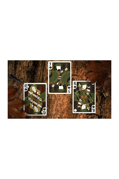 OyuncaklarÜlkesi Wjpc Robinhood Black Instinct Playing Card - Premium Cutting, Limited Edition Collectable