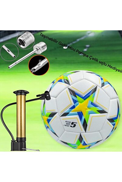 Gök Sports Futbol Topu Şampiyonlar Ligi İç Ve Dış Mekan Mini El Tipi Çok Amaç...