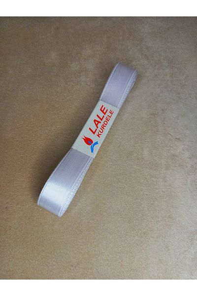 yörük tuhafiye 2 cm White Satin Ribbon - 10 Meters (One Ball)