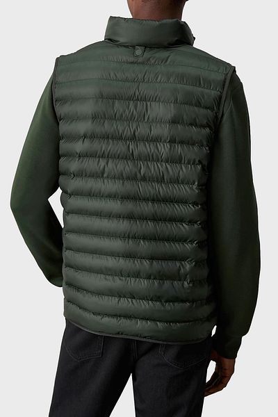 Calvin Klein Quilted Regular Fit Water Repellent Stand Collar Inflatable Vest K10K 113470 M14 Men's Vest K10K1134