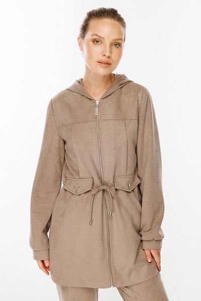Ekol Trench cu glugă Mink-8807 cu buzunare laterale