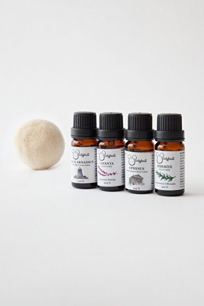 woolyball Çamaşır Kurutma Makinası Için Uçucu Yağlar Seti 4 Adet 5ml (1 ADET ...