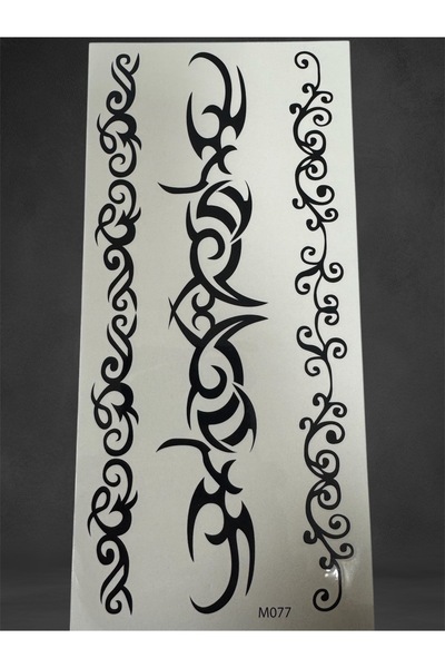 Glitterring GERÇEK GÖRÜNÜMLÜ KOL VE BACAK DÖVMESİ TATTOO