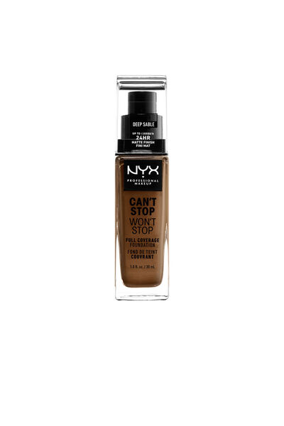 NYX Professional Makeup Can't Stop Won't Stop Foundation mit voller Deckkraft...