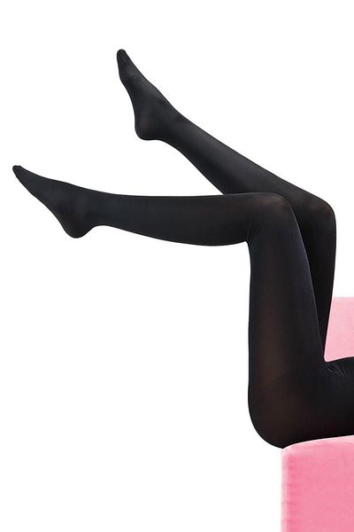 Leyna Black Color Women's Pantyhose