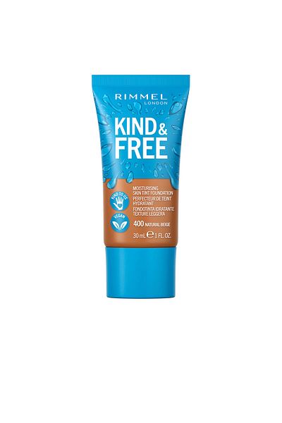 RIMMEL LONDON Fondöten Kind Free Foundation Natural Beige Nr.:400