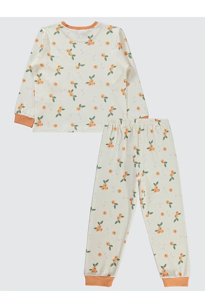 Civil Girls 6-9 Years Old Girl's Pajama Set - Light Salmon