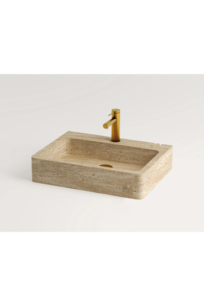MIARIK DESIGN & DEKORASYON Traverten Lavabo