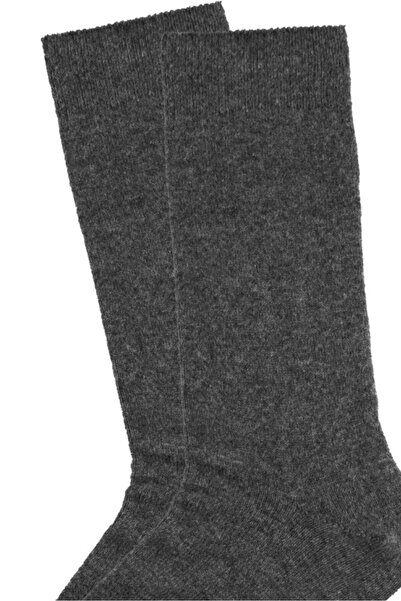 Bross Мъжки зимни чорапи до глезена от опушена вълна