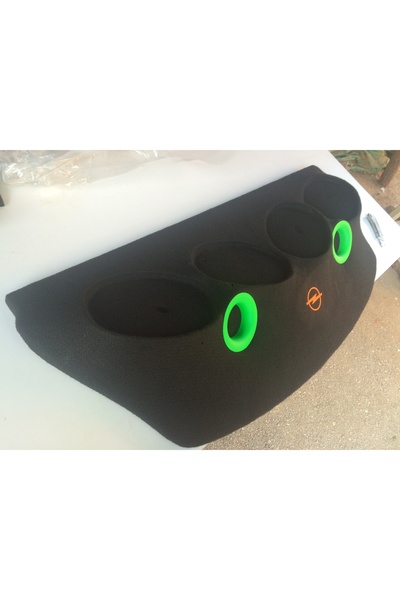 ODUNJU Opel Corsa D 5 Kapılı 2012 2016 Uyumlu Pandizot 4x20cm Midrange Polyes...