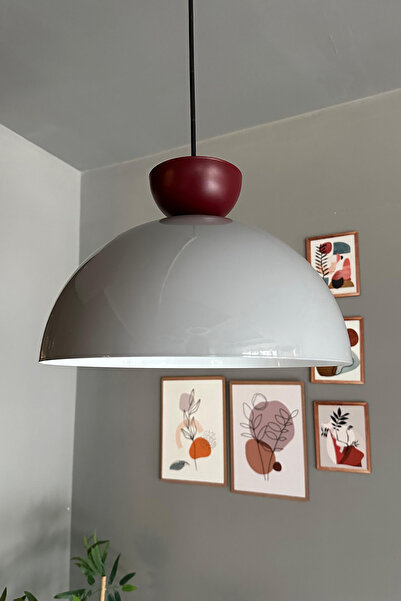 Bamyum Yimpi Avize Vişne Çürüğü Şapka Tekli Sarkıt Salon Kuaför Cafe Dekoratif Aydınlatma Pastane