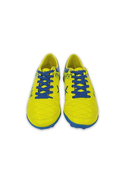 Vector X Fizer Indoor Football Shoes | Yellow/blue | 6 Uk/7 Us/40 Eu | Synthetic Leather
