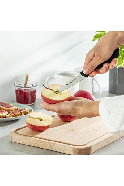 TEFAL Colorfood Soyma Bıçağı 8cm Siyah