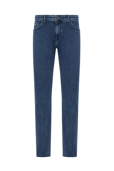 Gallus 5 Pocket Regular Fit Washable Blue Denim Pants