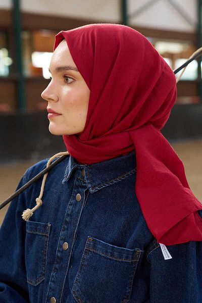 Madame Polo Βαμβακερό σάλι Comfort - Velvet