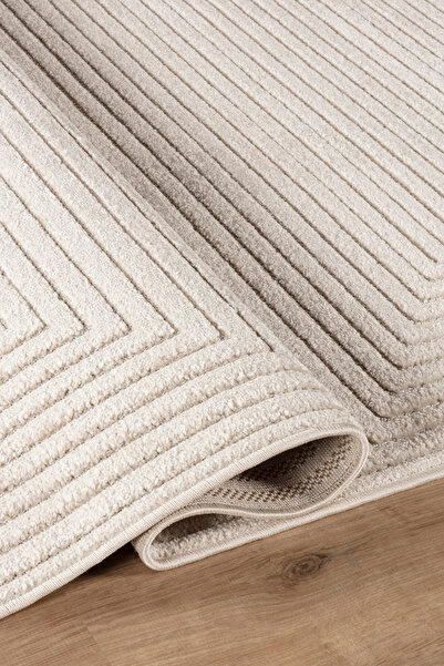 ESSENSE HOME & LİVİNG REAL  Yumuşak Dokulu İskandinav Bohem  Halı Kilim Salon...