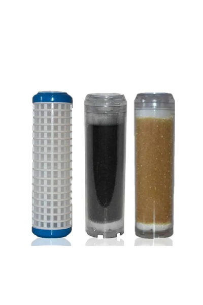 AQUA BELLA Atlas Tip Sayaç Girişi 10" Inc 3 Aşama ( Yıkanabilir , Gac , Reçin...